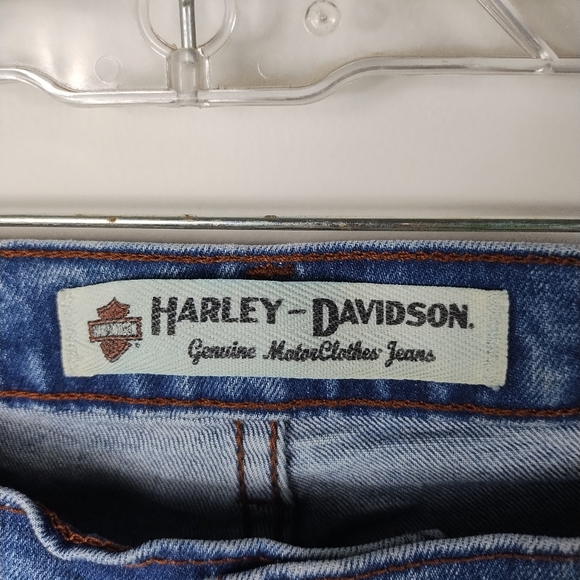 Women's Harley Davidson Straight Leg Jeans Size 8 - Picture 3 of 9